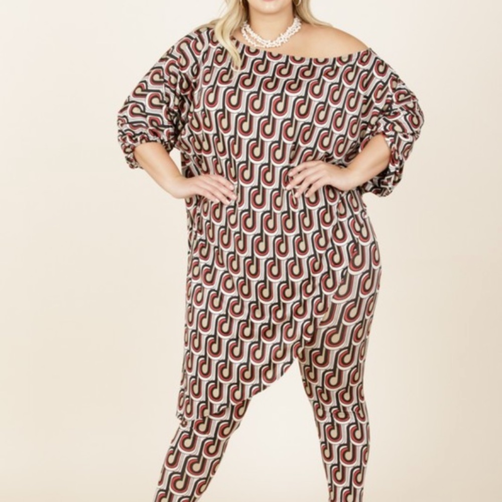 Karen T Design Multi Print Two Piece Set